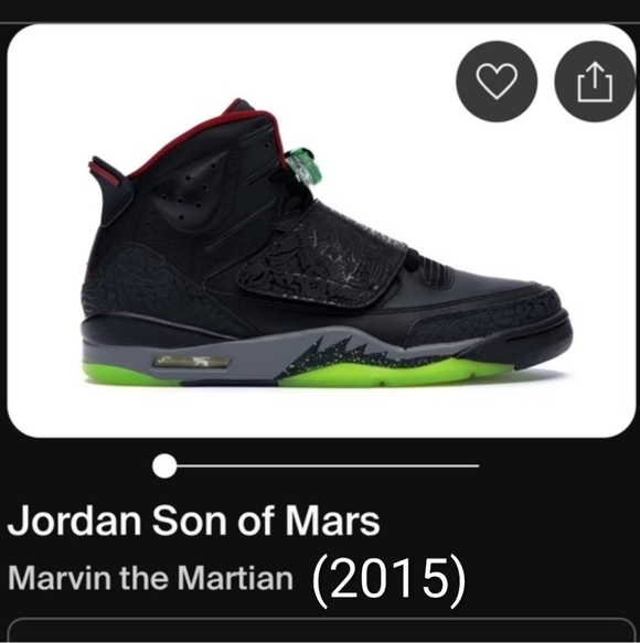Jordan Other - Jordan Son of Mars Rare Marvin The Martian (2015) Mens 7.5 Womens 9 EUC